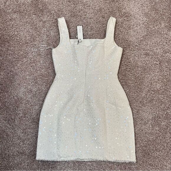 MABLE Tweed Sequin Mini Dress - Picture 8 of 13